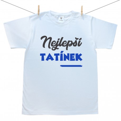 Pánské tričko s krátkým rukávem Nejlepší tatínek