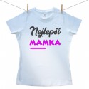 Dámské tričko s krátkým rukávem Nejlepší mamka
