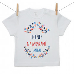 Tričko s krátkým rukávem Licence na mrskání