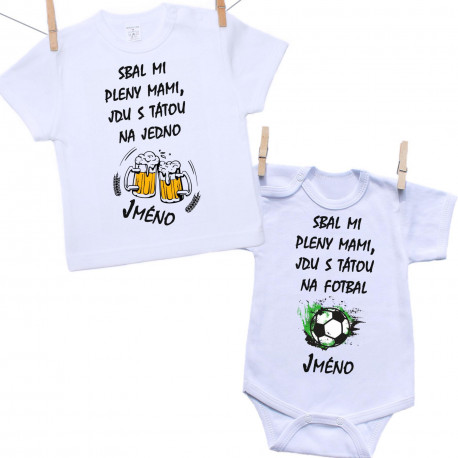 Sada Sada Jdu s tátou na jedno / na fotbal