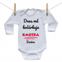 Body s dlouhým rukávem Dnes mě kočárkuje kmotra