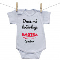 Body s krátkým rukávem Dnes mě kočárkuje kmotra