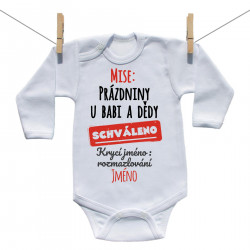 Body s dlouhým rukávem Mise: Prázdniny u babi a dědy