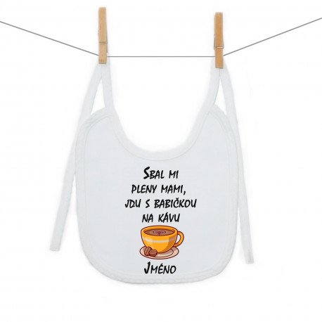 Bryndáček na zavazování Sbal mi pleny mami, jdu s babičkou na kávu