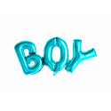 Fóliový balónek Boy, 67x29cm, modrý