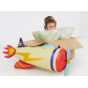 Fóliový balónek Letadlo, 91x39cm, mix