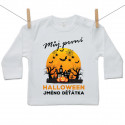 Tričko s dlouhým rukávem Můj první Halloween