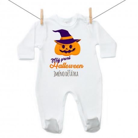 Overal Moje první Halloweenská dýně Overal Moje první Halloweenská dýně