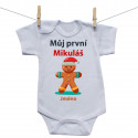 Body s krátkým rukávem Můj první Mikuláš