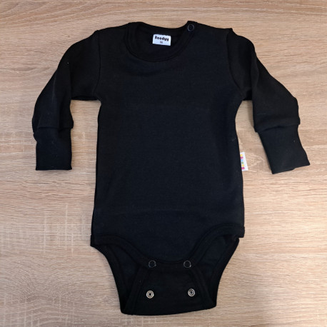 Černé rostoucí body s dlouhým rukávem