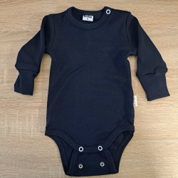 Tmavě modré rostoucí body s dlouhým rukávem