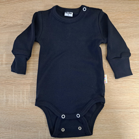 Tmavě modré rostoucí body s dlouhým rukávem