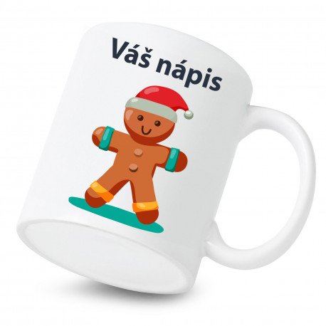 Keramický hrnek Mikuláš s vlastním nápisem