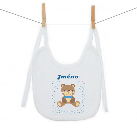 Bryndáček na zavazování s medvídkem pro chlapečka