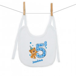 Bryndáček na zavazování Mám 5 let s medvídkem pro chlapečka