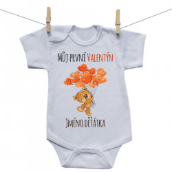 Body s krátkým rukávem Můj první Valentýn