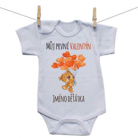 Body s krátkým rukávem Můj první Valentýn