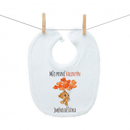 Bryndáček na zapínání Můj první Valentýn