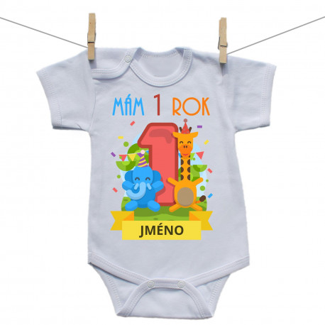 Body s krátkým rukávem Mám 1 rok