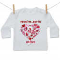 Tričko s dlouhým rukávem První Valentýn