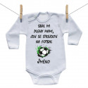 Body s dlouhým rukávem Jdu se strejdou na fotbal 