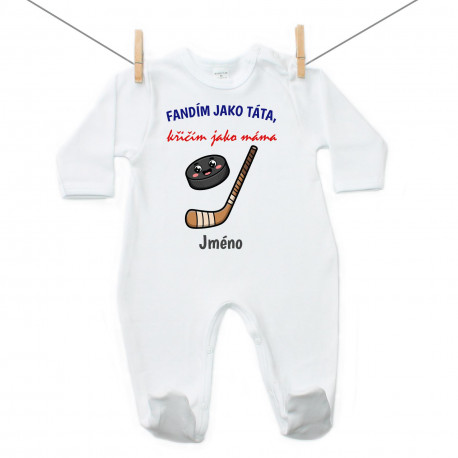 Overal Fandím jako táta, křičím jako máma