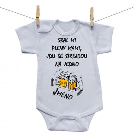 Body s krátkým rukávem jdu se strejdou na jedno