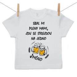 Tričko s krátkým rukávem jdu se strejdou na jedno