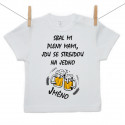 Tričko s krátkým rukávem jdu se strejdou na jedno