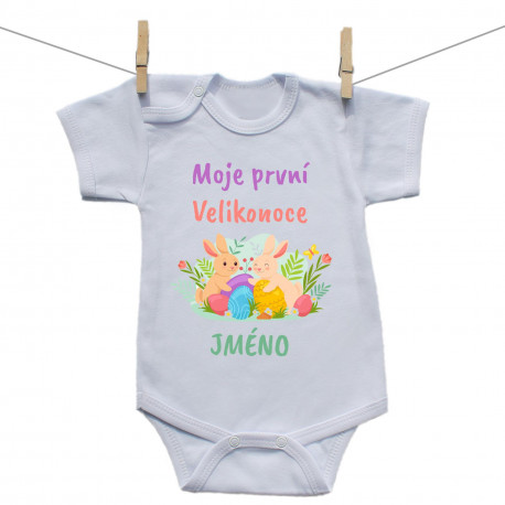 Body s krátkým rukávem Moje první Velikonoce
