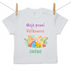 Tričko s krátkým rukávem Moje první Velikonoce