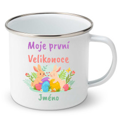 Smaltovaný hrnek Moje první Velikonoce