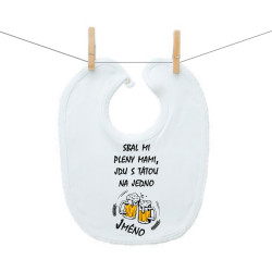 Bryndáček na zapínání Jdu s tátou na jedno