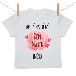 Tričko s krátkým rukávem Náš druhý společný den matek