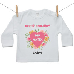 Tričko s dlouhým rukávem Druhý společný Den matek