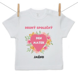Tričko s krátkým rukávem Druhý společný Den matek