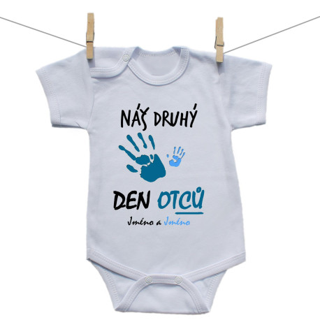 Body s krátkým rukávem Náš druhý den otců se jménem (chlapec)