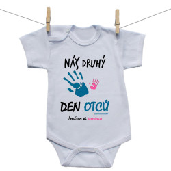 Body s krátkým rukávem Náš druhý den otců se jménem (dívka)