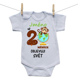 Body s krátkým rukávem Už 2 měsíce objevuji svět
