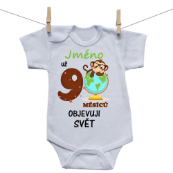 Body s krátkým rukávem Už 9 měsíců objevuji svět