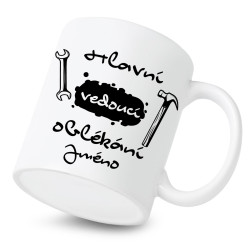 Keramický hrnek Hlavní vedoucí oblékání