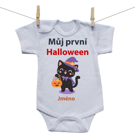 Body s krátkým rukávem Můj první Halloween Body s krátkým rukávem Můj první Halloween