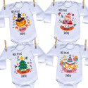 Moje první svátky od Halloweenu po Silvestr - Sada 4 ks body