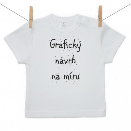 Tričko s krátkým rukávem s vlastní grafikou