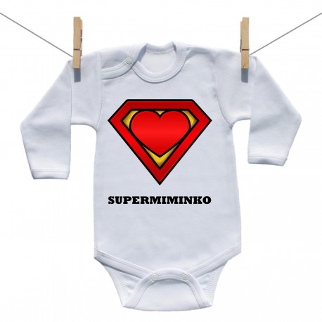 Body s dlouhým rukávem SuperMiminko