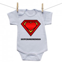 Body s krátkým rukávem SuperMiminko