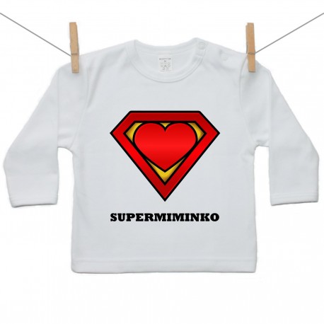 Tričko s dlouhým rukávem SuperMiminko