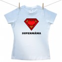 Dámské tričko s krátkým rukávem SuperMáma
