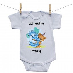 Body s krátkým rukávem Už mám 3 roky Chlapec