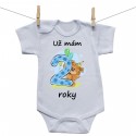 Body s krátkým rukávem Už mám 2 roky Chlapec